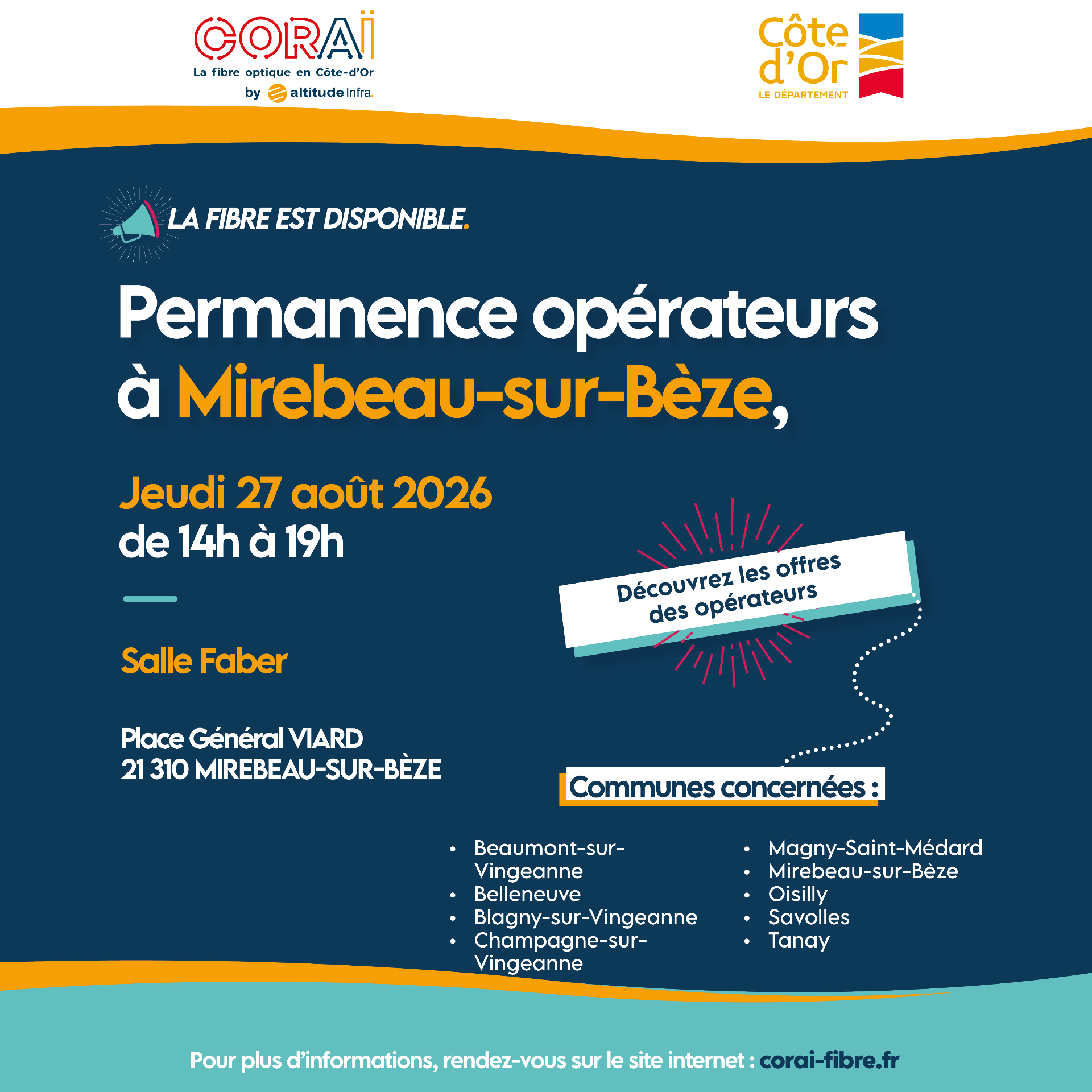 FIBRE OPTIQUE : PERMANENCE OPERATEURS