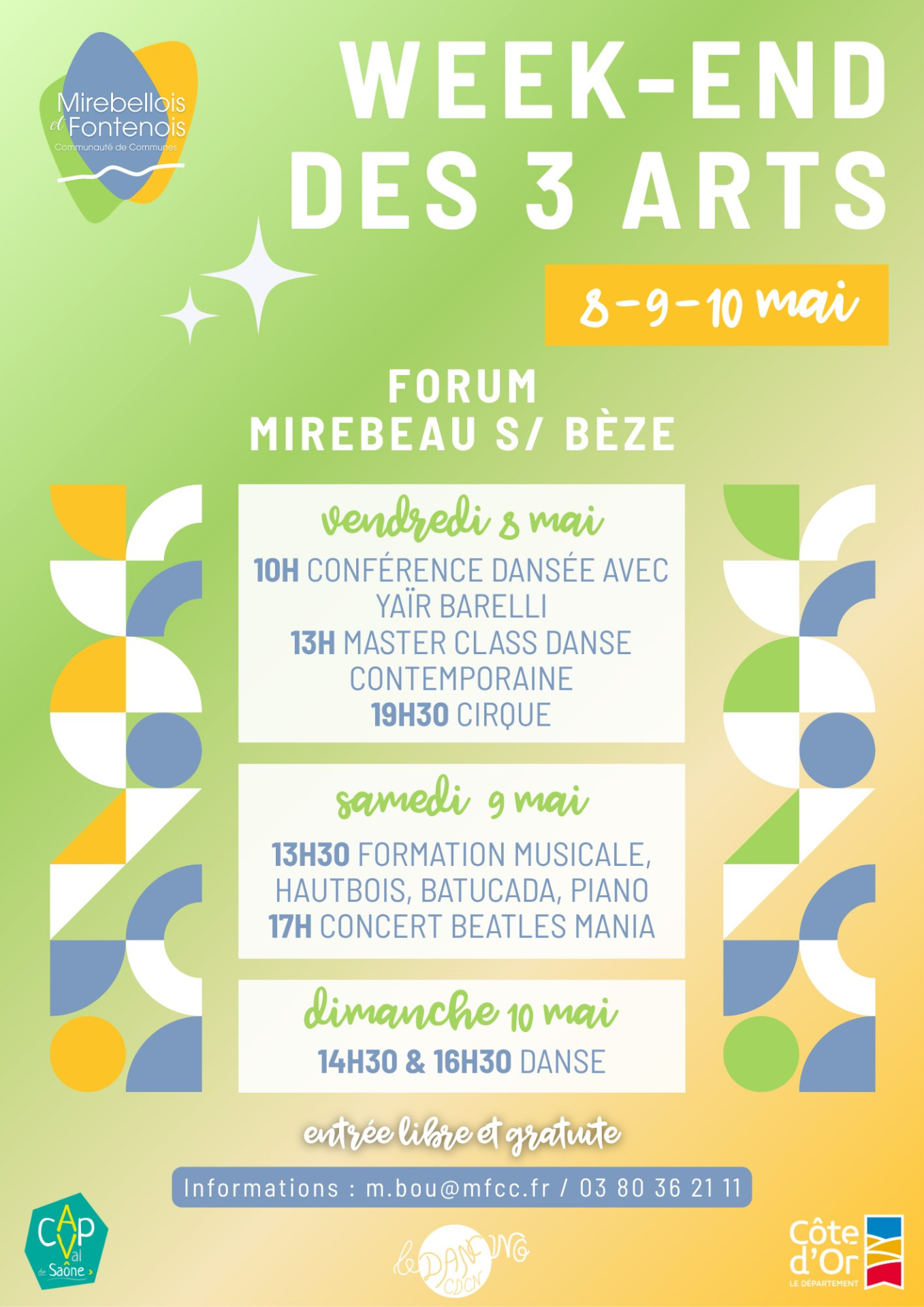 Affiche Ecole des 3 Arts